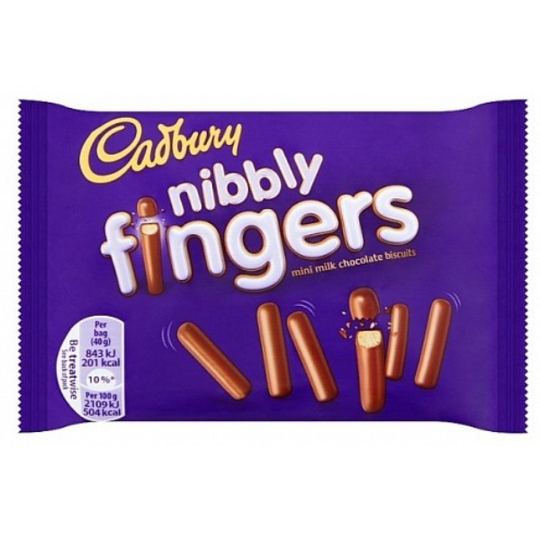 CADBURY MINI MILK FINGERS 40G