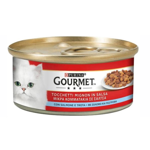 GOURMET CiG 195G SALMON&TROUT