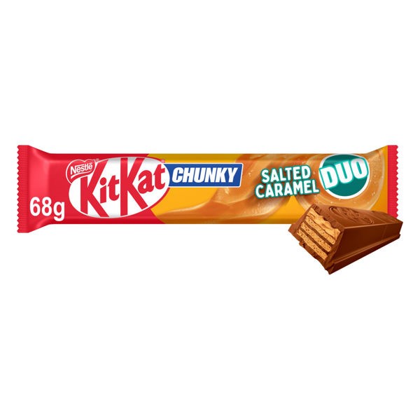 KIT KAT CHUNKY 68G DUO SALTED CARAMEL