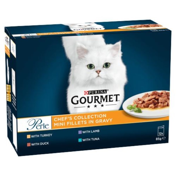 GOURMET PERLE 12X85G CHEF'S COLLECTION