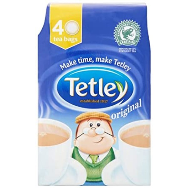 TETLEY TEABAGS X40