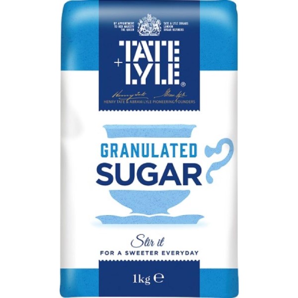 TATE LYLE GRANULATED SUGAR 1KG