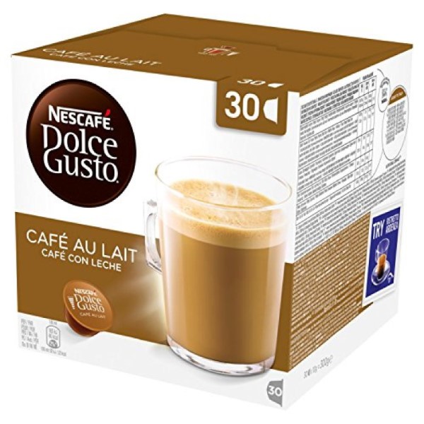 DOLCE GUSTO BIG PACK CAFE LATTE X30 CUPS