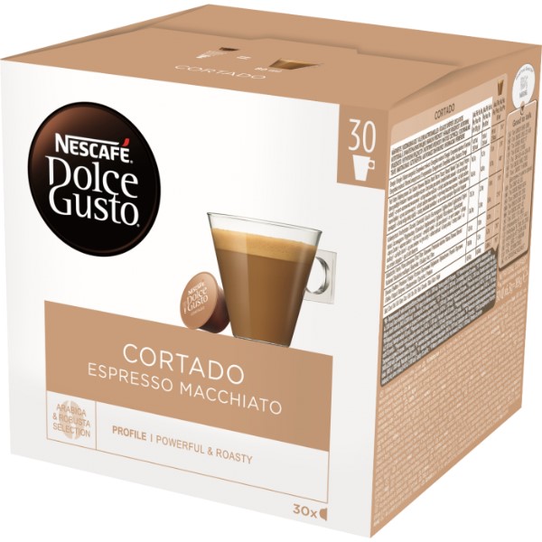 DOLCE GUSTO BIG PACK CORTADO X30 CUPS