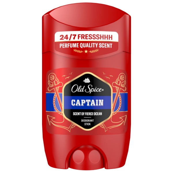 OLD SPICE DEO STICK 50ML CAPTAIN