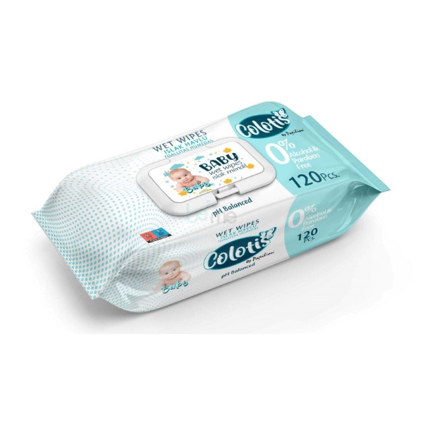 COLOTIS WET WIPES X120 BABY