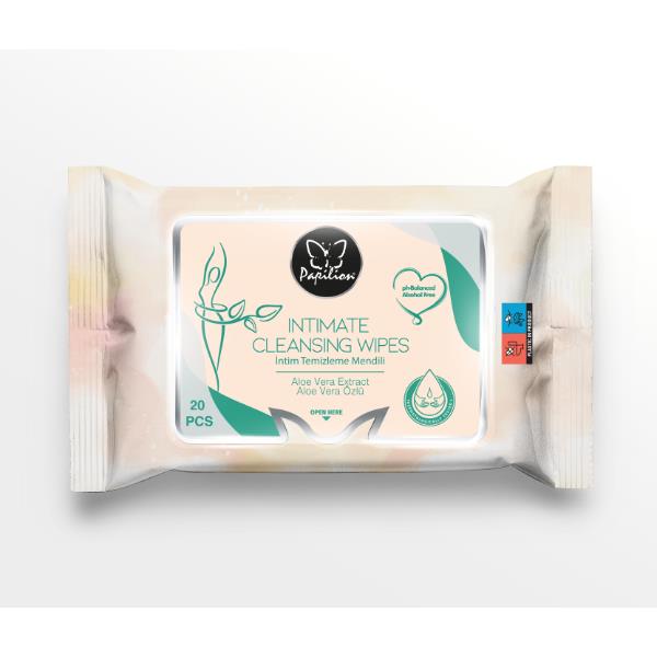PAPILION INTIMATE WIPES X20