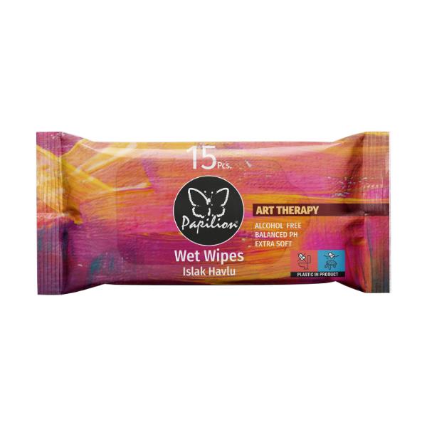 PAPILION WET WIPES X15 ART THERAPY