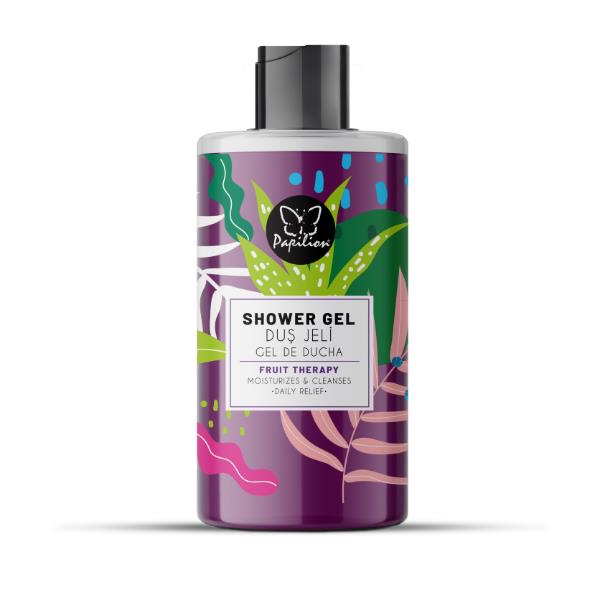 PAPILION SHOWER GEL 400ML FRUIT THERAPY