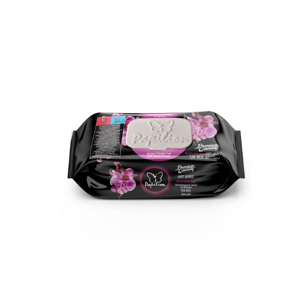 PAPILION WET WIPES X120 AROMATHERAPY