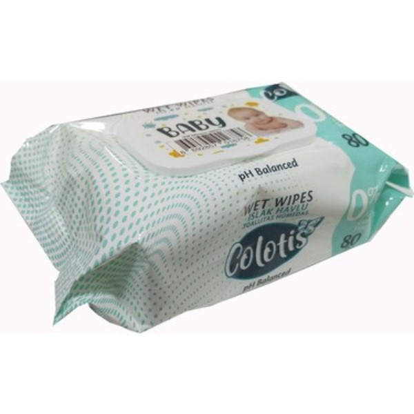 COLOTIS BABY WIPES X80