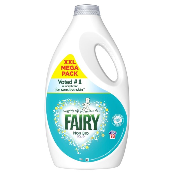 FAIRY LIQUID 2.42L 78W ULTRA NON BIO